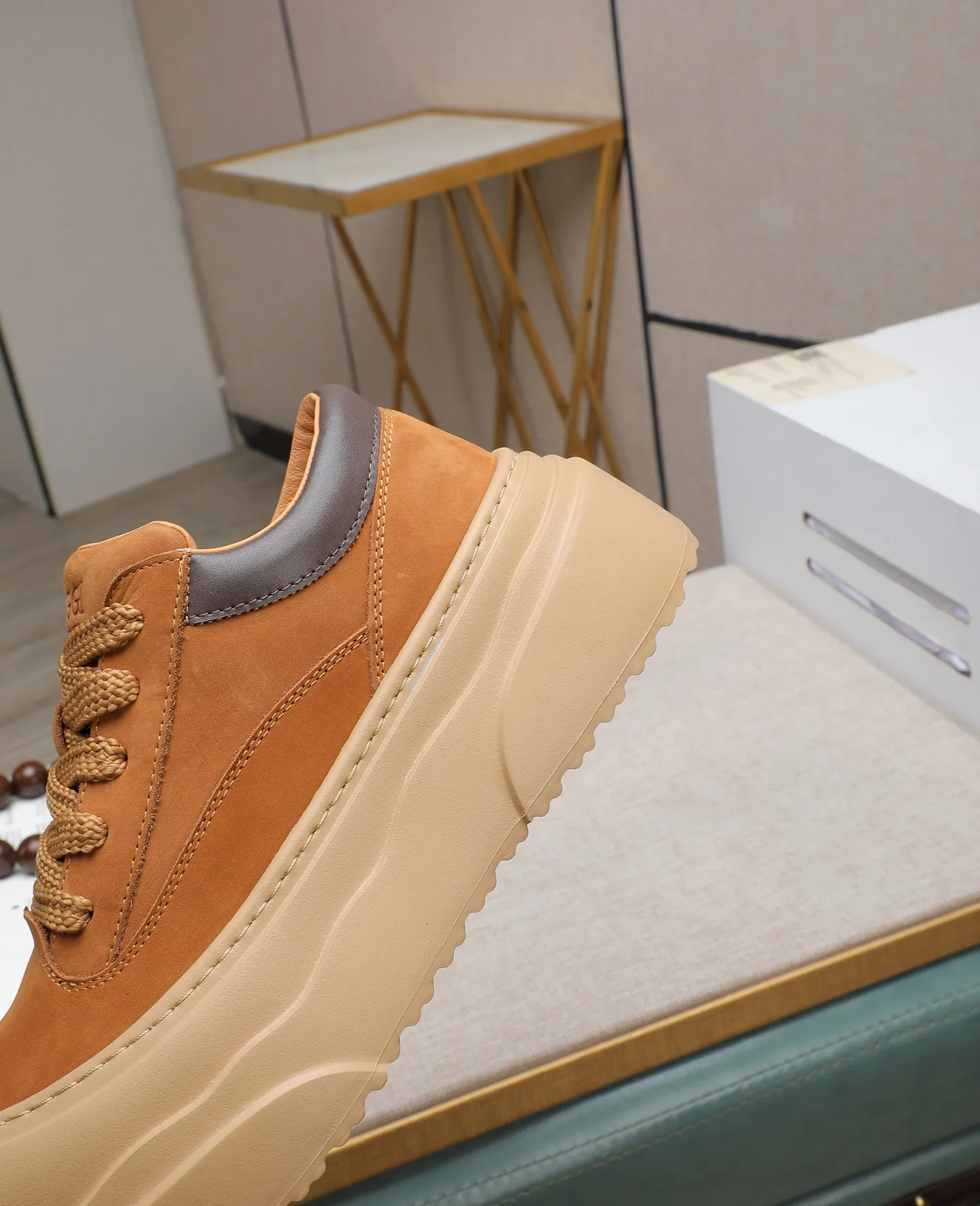 Men's shoes 💰660 IUGGI new retro presbyopia men's shoes, casual and versatile, full of high-end sense, fashionable, luxury and personalized style, joint style, retro presbyopia factor, full of handsome style, first layer suede cowhide, lining wool, rubber outsole, light and non-slip size: 39-44